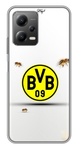 Чехол с печатью "Боруссия Шмели" для Xiaomi POCO X5 (5G)
