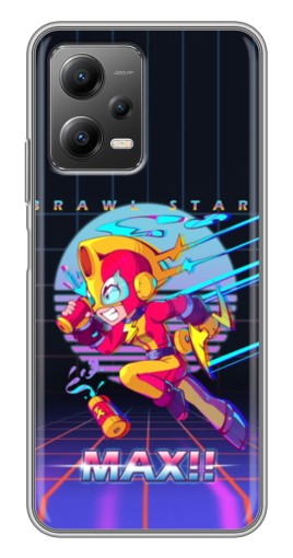 Чехол с печатью "Brawl MAX" для Xiaomi POCO X5 (5G)