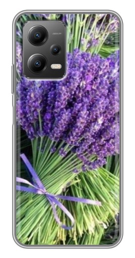 Силиконовый чехол с изображением "Букет лаванды" для Xiaomi POCO X5 (5G)