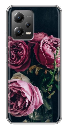 Чехол с принтом "Букет роз" для Xiaomi POCO X5 (5G)