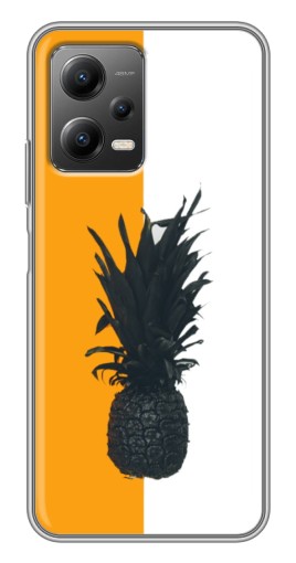 Чехол с печатью "Черный Ананас" для Xiaomi POCO X5 (5G)