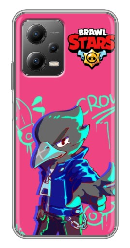 Чехол с печатью "Crow Asassin" для Xiaomi POCO X5 (5G)