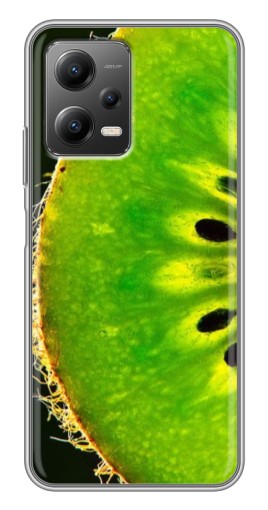 Чехол с принтом "Долька Киви" для Xiaomi POCO X5 (5G)