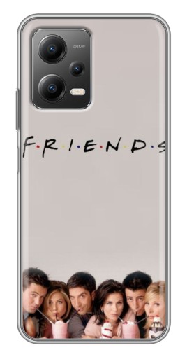 Чехол с печатью "Друзья первый сезон" для Xiaomi POCO X5 (5G)