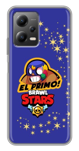 Силиконовый чехол с изображением "El Primo в маске" для Xiaomi POCO X5 (5G)
