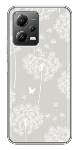 Чехол с картинкой "Фон одуванчиков " для Xiaomi POCO X5 (5G)