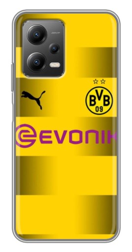 Чехол с принтом "Форма Боруссии Дортмунд" для Xiaomi POCO X5 (5G)