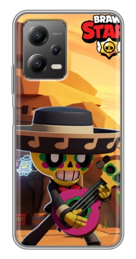 Чехол с печатью "Гитарист Poco" для Xiaomi POCO X5 (5G)