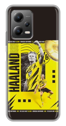 Чехол с печатью "Golden Haaland" для Xiaomi POCO X5 (5G)
