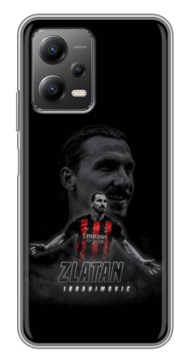 Чехол с картинкой "Ибрагимович в Милане" для Xiaomi POCO X5 (5G)