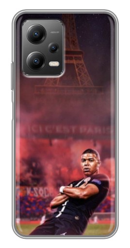 Чехол с картинкой "Король ПСЖ Мбаппе" для Xiaomi POCO X5 (5G)