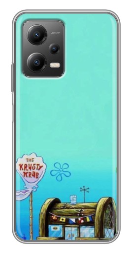 Чехол с печатью "Krusty Krab" для Xiaomi POCO X5 (5G)
