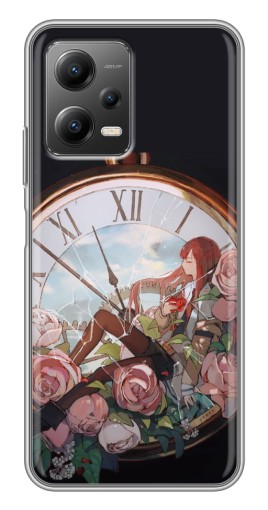 Силиконовый чехол с изображением "Курису  в часах" для Xiaomi POCO X5 (5G)