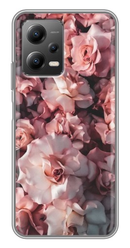 Чехол с печатью "Куст роз" для Xiaomi POCO X5 (5G)
