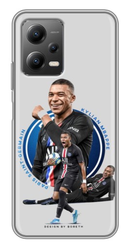 Чехол с печатью "Kylian Mbappe" для Xiaomi POCO X5 (5G)