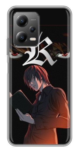 Чехол с печатью "Лайт Ягами Death Note" для Xiaomi POCO X5 (5G)