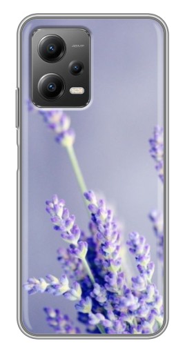 Чехол с картинкой "Лаванда вблизи" для Xiaomi POCO X5 (5G)