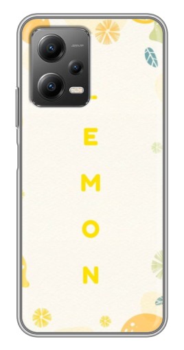 Чехол с картинкой "Lemon" для Xiaomi POCO X5 (5G)