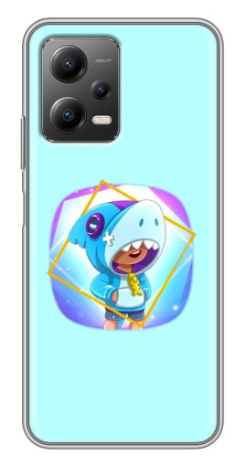 Чехол с принтом "Леон Акула" для Xiaomi POCO X5 (5G)