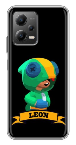Силиконовый чехол с изображением "LEON" для Xiaomi POCO X5 (5G)