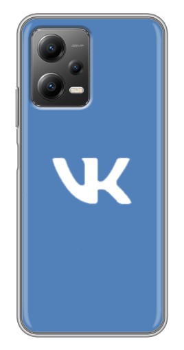 Чехол с печатью "Лого ВК" для Xiaomi POCO X5 (5G)