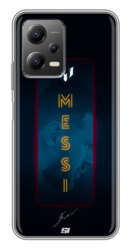 Силиконовый чехол с изображением "Логотип Месси" для Xiaomi POCO X5 (5G)