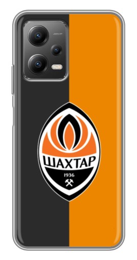 Чехол с картинкой "Логотип Шахтера" для Xiaomi POCO X5 (5G)