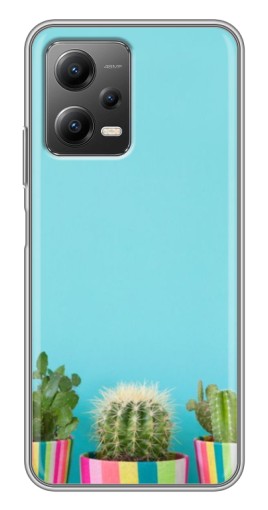 Чехол с принтом "Маленькие кактусы" для Xiaomi POCO X5 (5G)