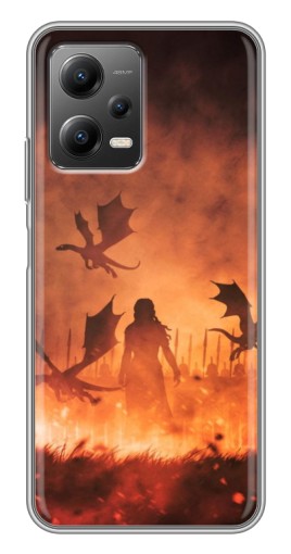 Чехол с принтом "Мать драконов" для Xiaomi POCO X5 (5G)