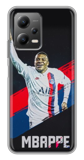 Чехол с картинкой "Mbappe в ПСЖ" для Xiaomi POCO X5 (5G)