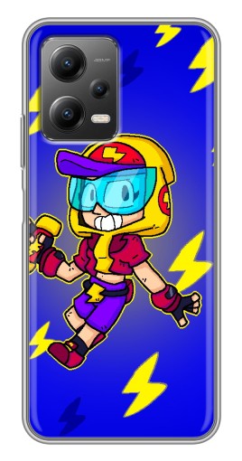 Силиконовый чехол с изображением "Молниеносная MAX" для Xiaomi POCO X5 (5G)