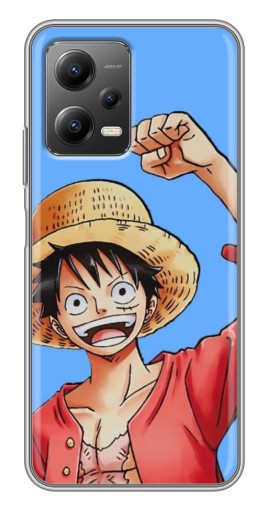 Чехол с принтом "Молодой Манки де Луффи" для Xiaomi POCO X5 (5G)