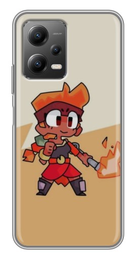 Чехол с картинкой "Нарисованная Amber" для Xiaomi POCO X5 (5G)