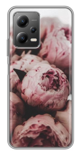 Чехол с печатью "Нежные пионы" для Xiaomi POCO X5 (5G)