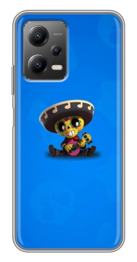 Силиконовый чехол с изображением "Poco с гитарой" для Xiaomi POCO X5 (5G)