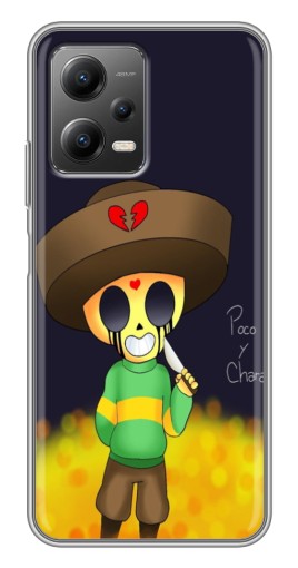 Чехол с картинкой "Poco y Chara" для Xiaomi POCO X5 (5G)