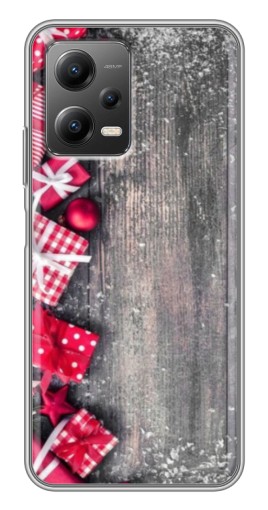 Чехол с печатью "Подарочный фон" для Xiaomi POCO X5 (5G)