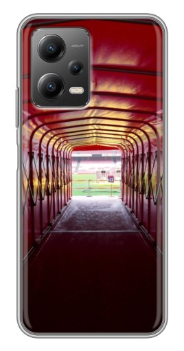 Чехол с принтом "Подтрибунная с Олд Трафорд" для Xiaomi POCO X5 (5G)