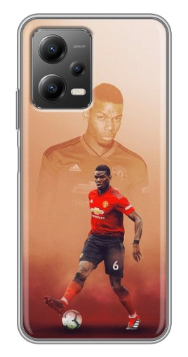 Чехол с картинкой "Pogba с Манчестера" для Xiaomi POCO X5 (5G)