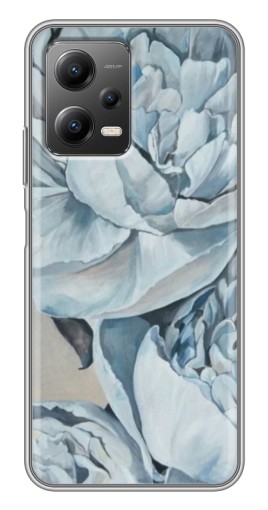 Чехол с печатью "Рисунок пионы" для Xiaomi POCO X5 (5G)