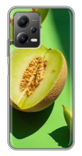Чехол с картинкой "Сочная Дыня" для Xiaomi POCO X5 (5G)