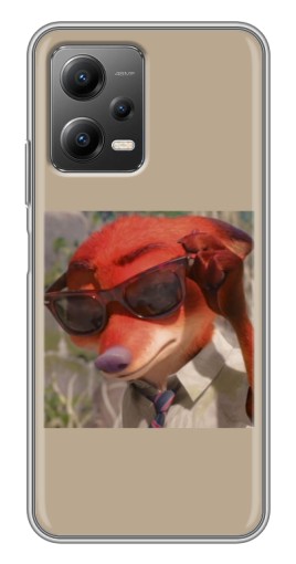 Чехол с принтом "Стильный Ник" для Xiaomi POCO X5 (5G)