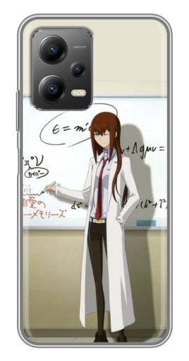 Силиконовый чехол с изображением "Учителька Курису" для Xiaomi POCO X5 (5G)