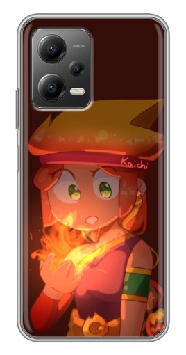 Чехол с картинкой "Удивлённая Амбер" для Xiaomi POCO X5 (5G)