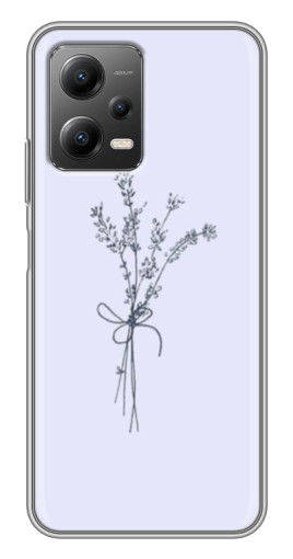Чехол с картинкой "Веточки лаванды" для Xiaomi POCO X5 (5G)