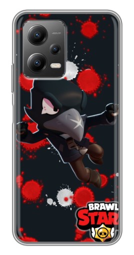 Чехол с печатью "Ворон Бравл Старс" для Xiaomi POCO X5 (5G)