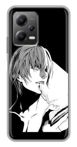 Чехол с картинкой "Ягами с блокнотом" для Xiaomi POCO X5 (5G)
