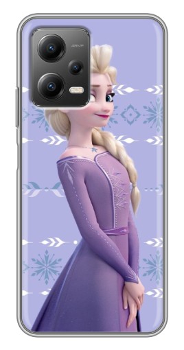 Чехол с принтом "Ельза" для Xiaomi POCO X5 (5G)