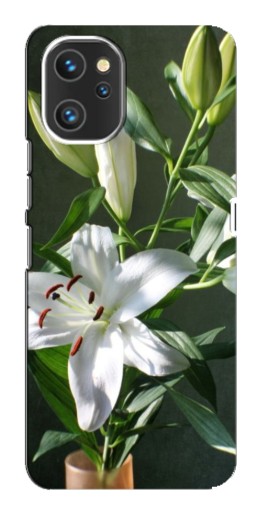 Силиконовый чехол с изображением "Белые лилии" для Umidigi A13