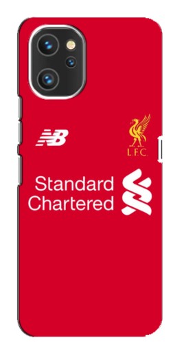 Чехол с печатью "Форма Liverpool" для Umidigi A13
